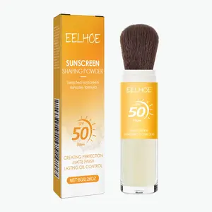 Mineral Brush Powder,Sunblock Setting Powder,Sunscreen Shaping Powder，Transferproof,Lasting Oil Control，Matte Finish
