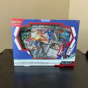 Pokemon Archaludon ex Box featuring Duraludon and Archaludon ex