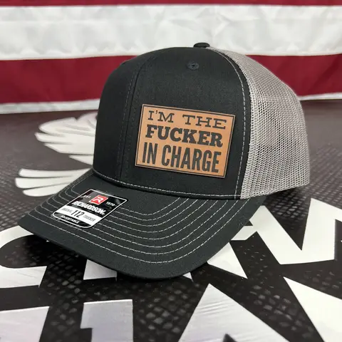 I'm the F'ER in charge - Premium Quality Snapback Hat for Men