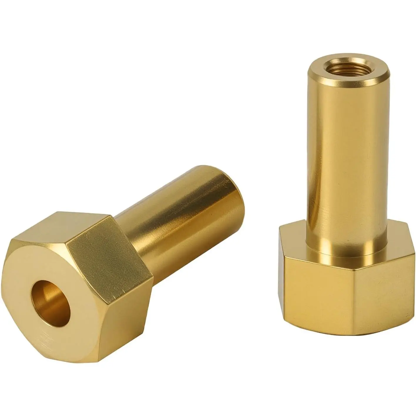 Brass Machined Nut Replacement for Pentair Pool and Filter - Durable and Sturdy, Easy to Install, Leak-Proof Design - Fits FNS, FNS Plus, Clean and Clear, Quad DE Filters, 190003 Tension Clamp Bolt Kit, 53108900 Spring Barrel Nut Assembly - 2 Count