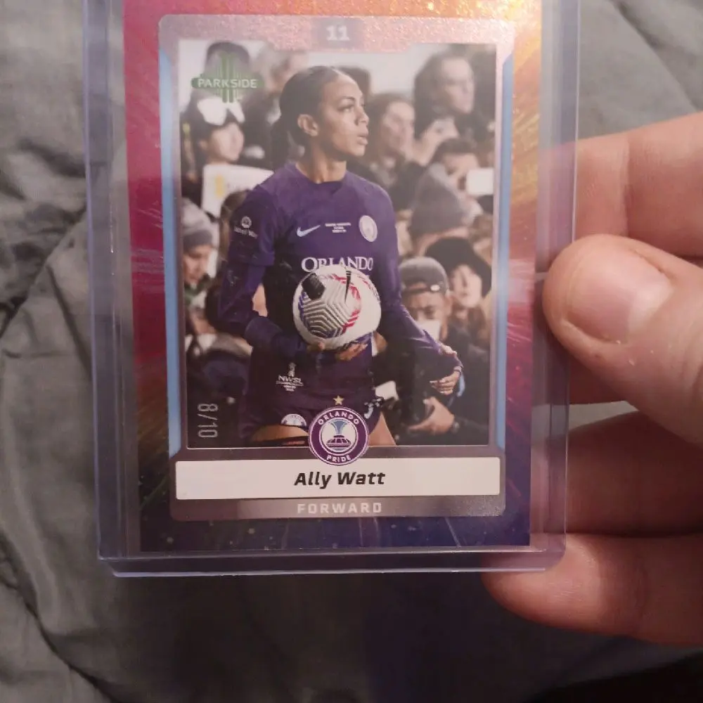 Ally Watt NWSL Orlando Pride soccer card 8/10