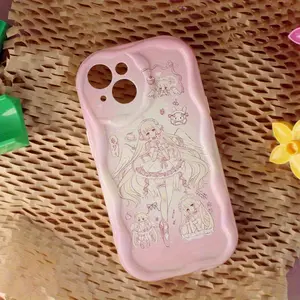 anime C-Chobits cute girl Phone Case Suitable for iPhone 17/16/15/14/13/12/11/Pro/ProMax/Plus/17Air/Xsmax, Anti Fall Soft TPU Back Cover, Shockproof Cover, Uv Printed, Snug Fit, Perfect for daily use, Gift for Christmas And Birthday