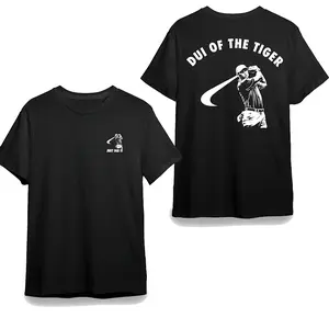 Tigger Woodds Dui Of The Tiger Just Dui It Graphic T-shirt, Funny Pro Golfer Meme Unisex Apparel For Men Women, Casual Everyday Wear Golf Lovers Gift Idea | 310326.R3034.ID00