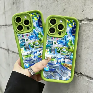 Stylish Frutiger Aero Phone Case Cover, Compatible with Multiple Models Including iPhone 17 & 16 Series, Durable Design for Daily Use Casing