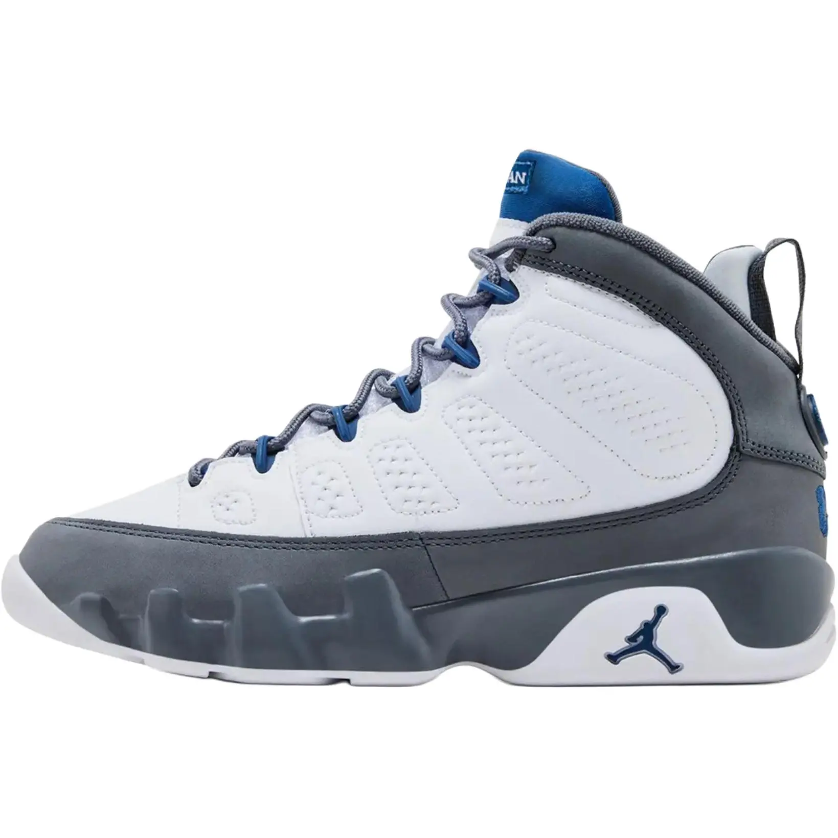 Nike Air Jordan 9 Retro GS 'Flint Grey' 2026 Women's Youth Lightweight Premium Leather Women Shoes Sneakers, All-Seasons Sports Footwear