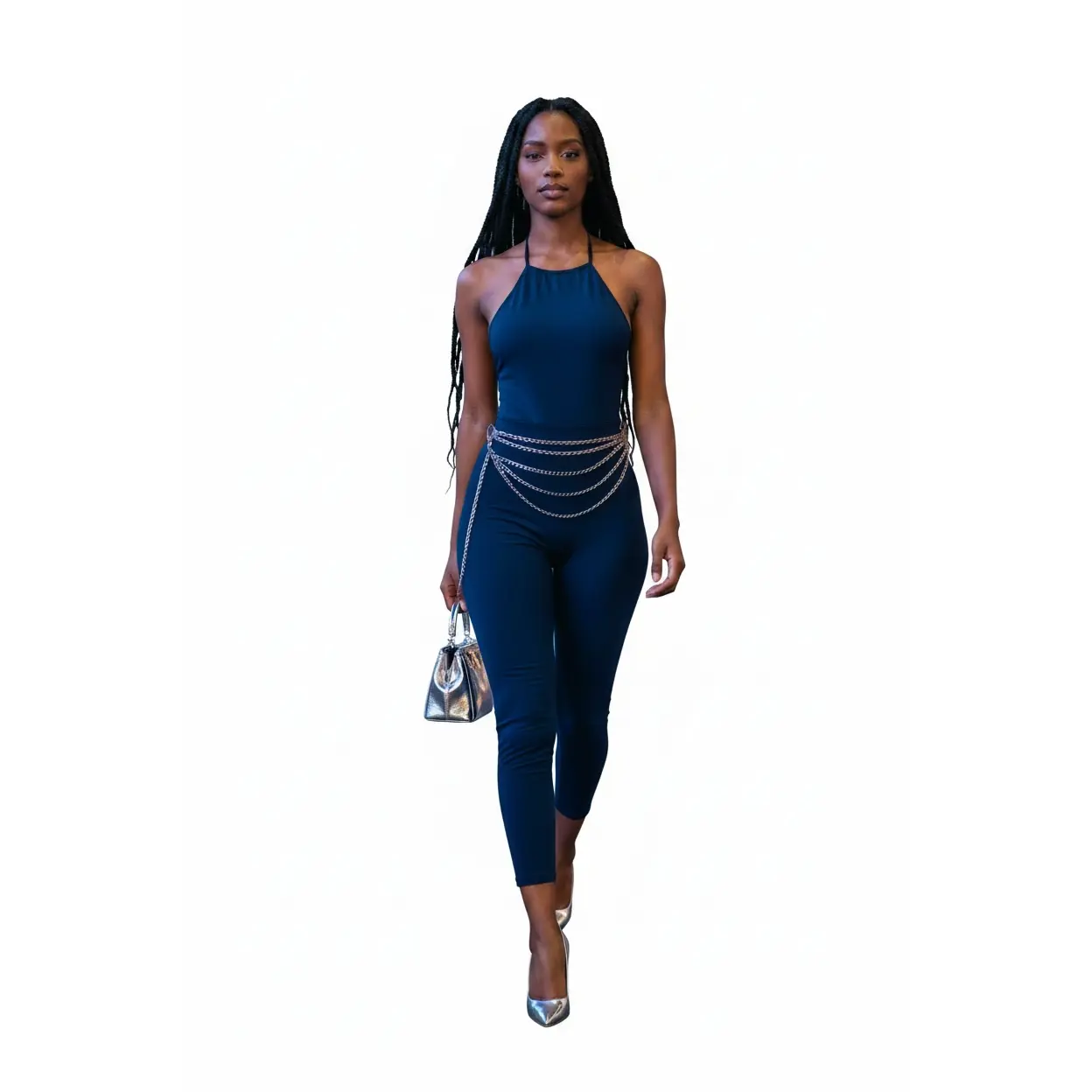 Capri Nights Halter jumpsuit