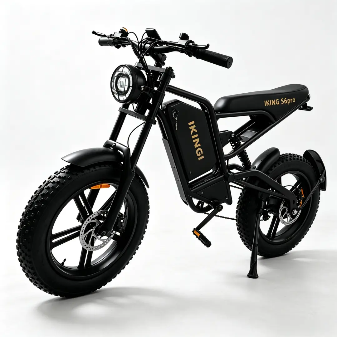 Adult Fat Tire Electric Bike - 1500W Peak Power Motor, 60V 22Ah Removable Battery, Up to 35 MPH Speed, 40-60 Mi Assisted Range, 20x4.0-Inch Wide Tires, 7-Speed Drivetrain, 3 Selectable Riding Modes mountain e-bike