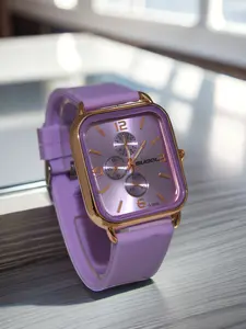 Classic Retro Square Watch for Women, Fashion Quartz Watch with Silicone Strap, Versatile for Dates and Commutes, Casual Style