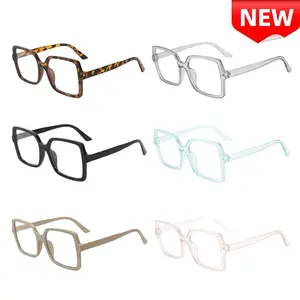 TikTokShopNewYearDeals 6-Pack Blue Light Blocking Glasses for Women – Lightweight PC Frame Eyewear for Computer, Gaming, Phone & TV – Anti-Glare, Reduces Eye Strain, Ideal for Work & Study