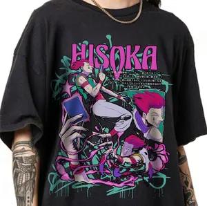 Hunter x Hunter Hisoka Manga Anime Shirt, Unisex T-shirt, Graphic Anime Tee