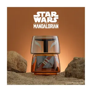 Star Wars Stackable Mandalorian Stackable Glasses - 8 oz