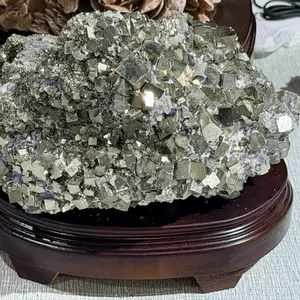 Pyrite clusters