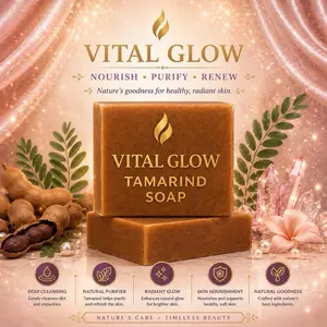 Vital Glow Tamarind Soap  Gentle Clarifying • Brightening • Skin-Soothing Cleanse