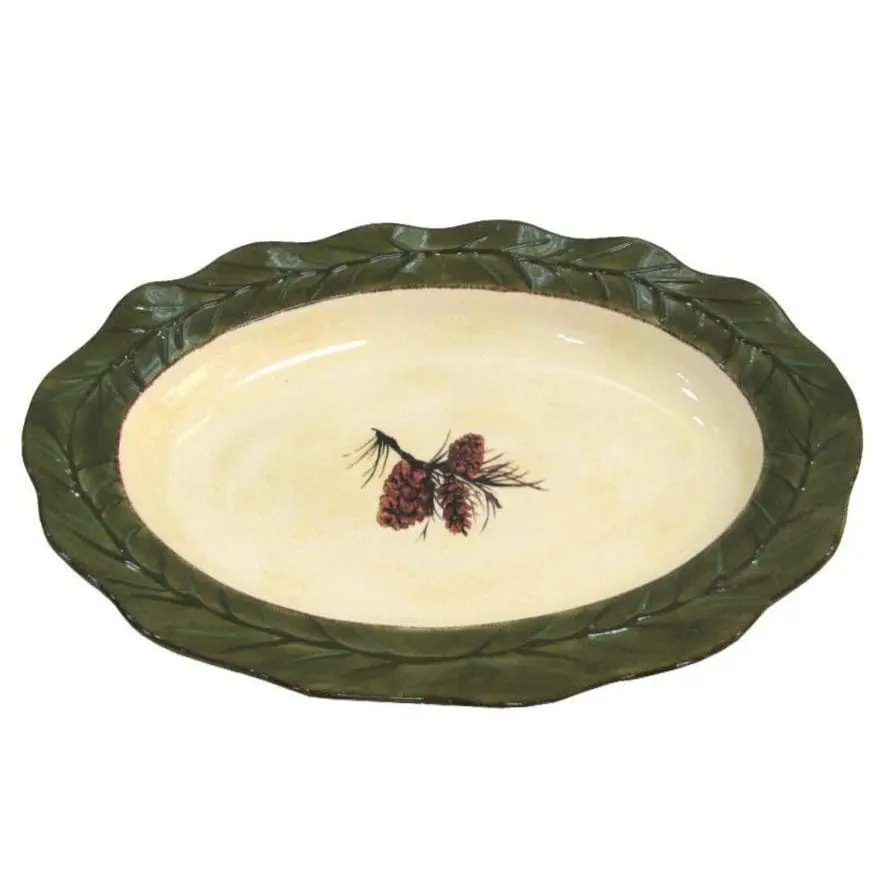 Pine Cone Serving Platter