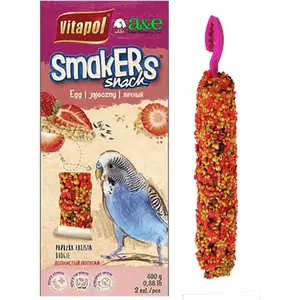 A&E Cage Company Smakers Parakeet Strawberry Treat Sticks(Costume Sets)