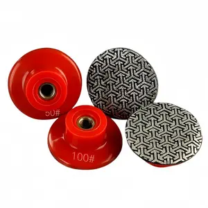 Diamond Grinding Wheel Set, Polishing Wheel Set, Grinding Polishing Kit, Power Tool Accessories for Wood, Marble, Ceramic, Suitable for Polishing, Deburring, Diamond Polishing Pads
