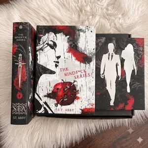 The Mindf*ck Series by S.T. Abby — Complete 5-Book Omnibus, Special Edition Hardcover | Dark Romance Thriller Novel, Gift for Book Lover