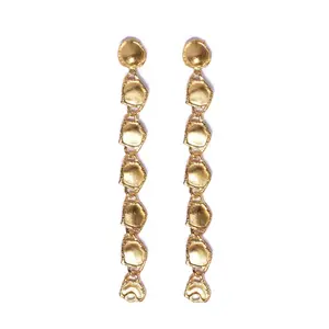 Long drop earrings