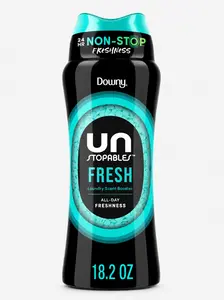 Downy Fresh Scent Unstopables In-Wash Laundry Scent Booster Beads - 18.2oz High Efficiency, freshness, balls, aroma, perfurm, laundry care, scent, household