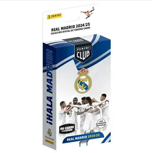 2024-25 Panini Club Real Madrid Soccer Hanger Trading Cards LV