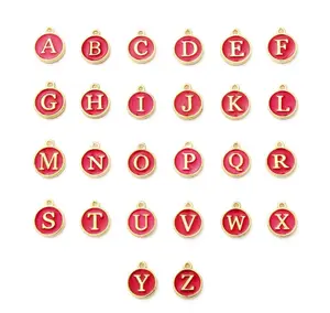 Red Letter Charm Accessories for Cup