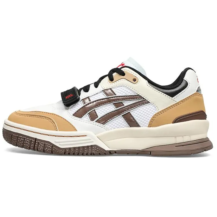 ASICS GEL Spotlyte Low V2 White Brown' Retro Basketball Shoes Unisex 1203A258-104