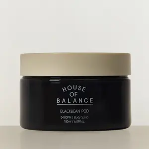 BLACK BEAN POD | 4PM | BODY SCRUB BLACK BEAN POD | 4PM | BODY SCRUB