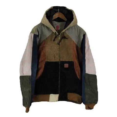 "THE CORD" Corduroy Reworked Patchwork Coat