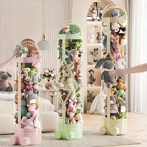 Zippered Storage Bin - Perfect Home Organizer, Living Room Storage & Birthday Gift, Available in Pink, White, Green, Ideal for Christmas Decor & Gifting