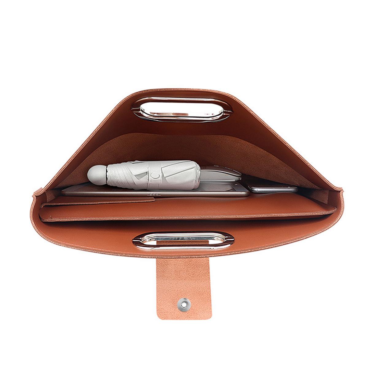 2PCS Laptop Bag for Women,Waterproof PU Leather 14-16In for Laptops and iPad Cases,Work Tote Bag Briefcase for Work Travel