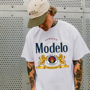 Men's Golden Lager Beer Print Casual Pure Cotton Short-Sleeved Shirt Unisex Casual Wear Suitable For Spring And Summer Cool Graphic Tee For Men Gift For Beer Lovers Classic Round Neck Clothing Soft Cotton Fabric Suitable For All Seasons