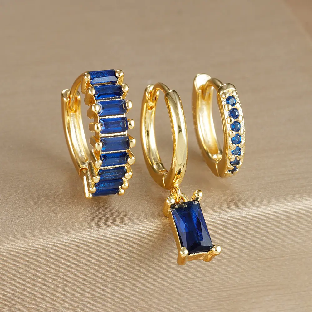 E1575 Gold Blue 3PCS