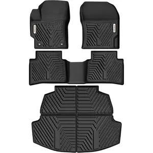 TPE Floor Mats fits 2020-2024 Toyota Corolla, All Weather, Waterproof
