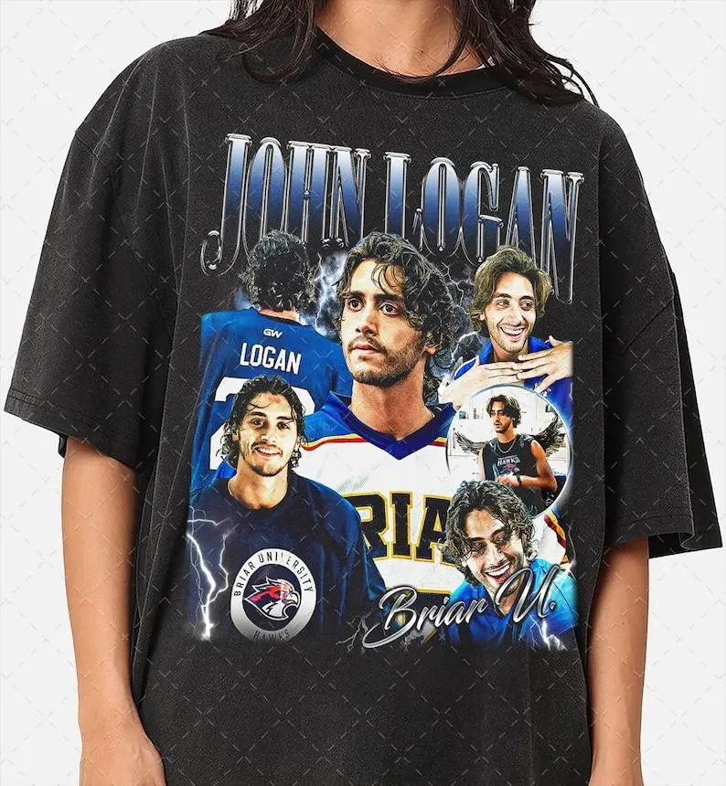 Limited John Logan Briar University, Vintage90s John Logan Shirt, Inspired Tee, Gift for Man and Woman