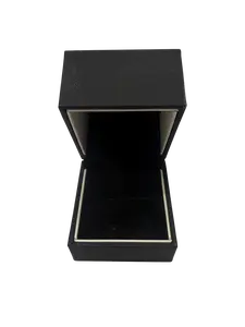 Bellman Buying Group Black Velvet Ring Box- Jewelry Gift Box