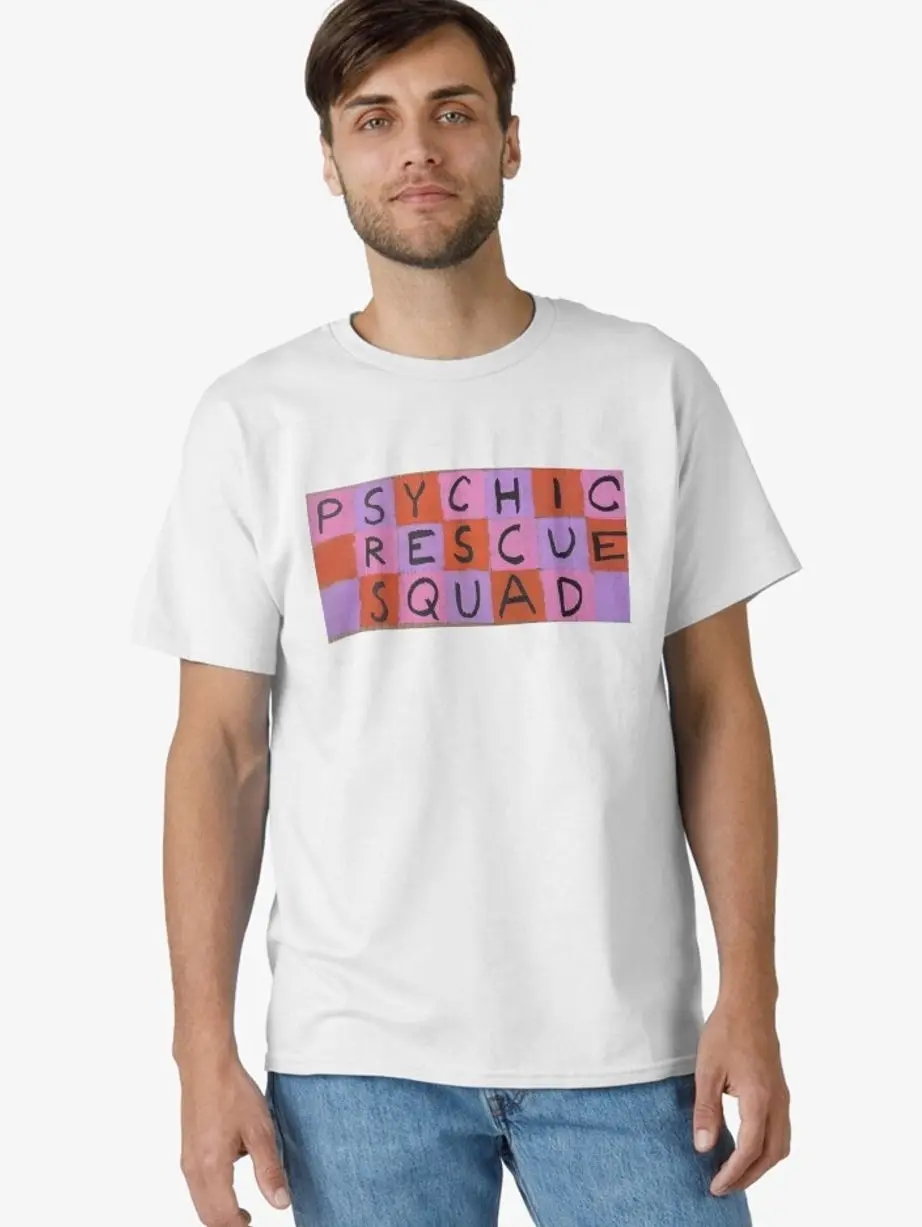 Women's Psychic Rescue Squad Classic T-Shirt - S, M Sizes, Digital Print, Outdoor, Athletic Style (67G)