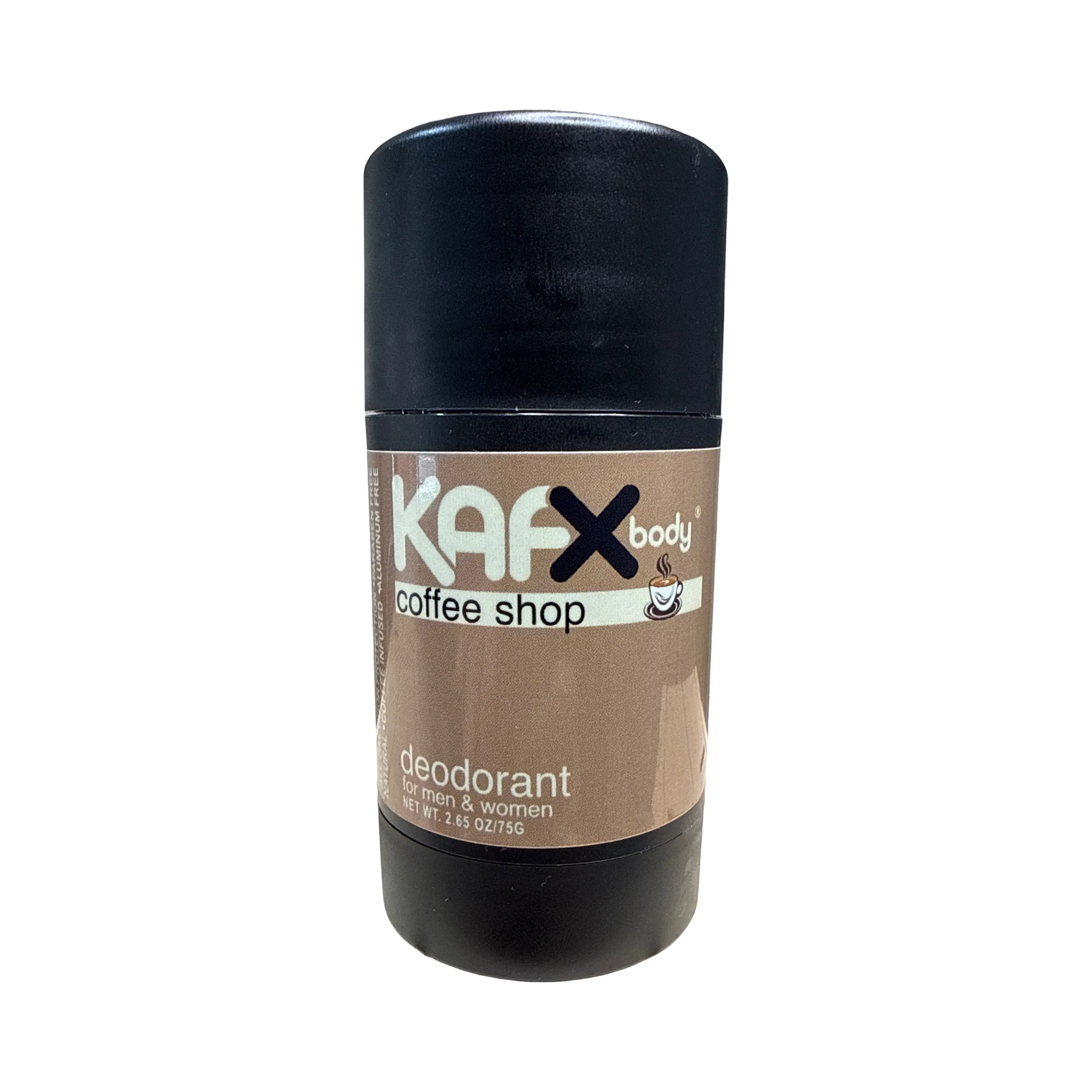 Coffee Shop - Coffee Infused Natural Deodorant Body Care Coconut Organic Gentle On The Skin