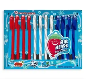 AirHeads Candy Canes: 144-Piece Case