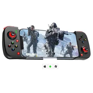 D3 Wireless Game Controller, Bluetooth-compatible 5.0+2.4g Dual Mode, Compatible with iOS Android Switch Ps4 PC, Mechanical Buttons, Ideal for Gaming