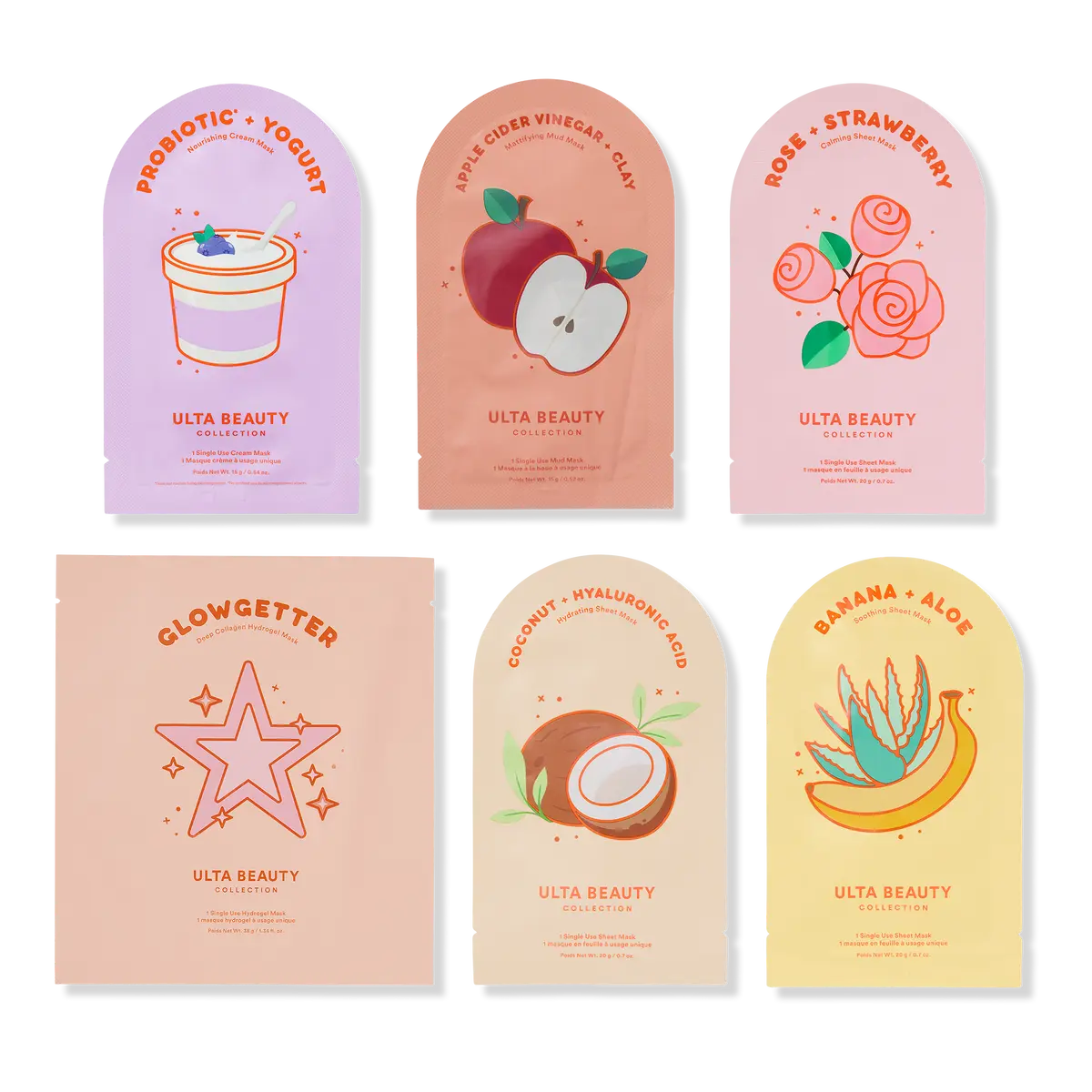 Ulta Beauty Collection 6-Piece Sheet & Treatment Mask Variety Multi-Pack Bundle Ulta Beauty Collection 6-Piece Sheet & Treatment Mask Variety Multi-Pack Bundle