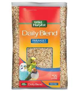 Wild Harvest Daily Blend Nutrition Diet For Parakeet, Canary And Finch 10 Pounds