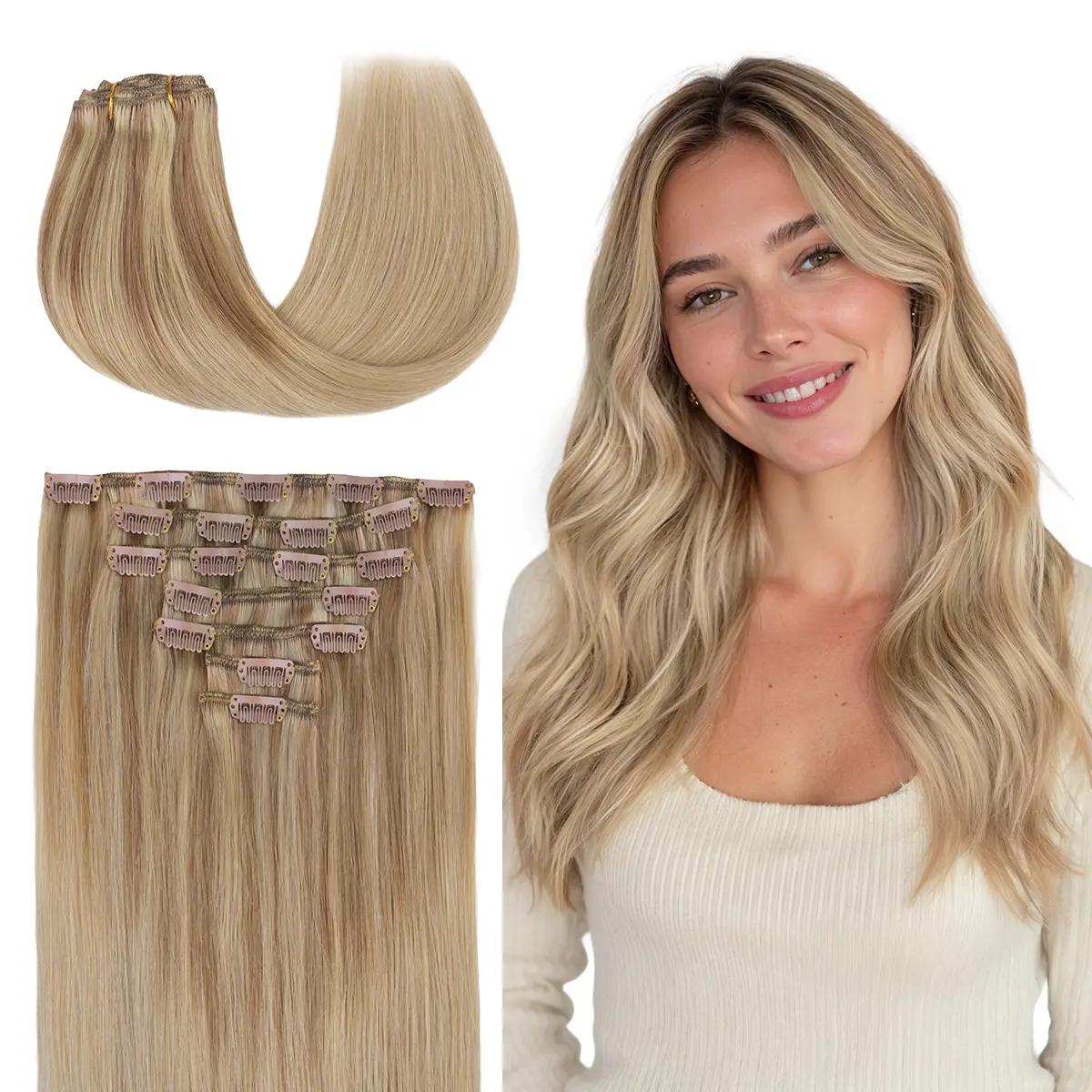 #12A/18H Ash Beige Blonde Blend