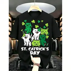 [PeakPro T-shirt]-St Patricks Catricks Day Cats Saint Pattys Women T-Shirt