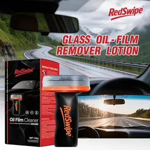 RedSwipe Automotive Handheld Oil Flmr Cream,Window Oil Film Cleaning,Glass DecontaminationWithoutTraces,FastCleaning, CompactAnd Easy To Cary-100g Degreaser Cleaner