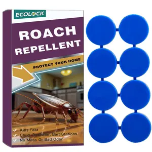 Roach killer,PowerfulCockroach Gel baits and PowerfulCockroachtraps,with mop for indoor surfaces and microfiber floors,can clean and solve cockroach problems,and meet needs of household and various scenarios