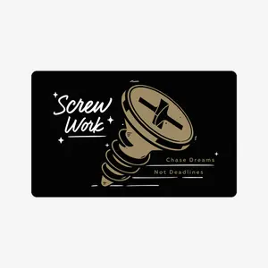 Screw Work Sticker