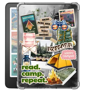 read.camp.repeat | Clear Case INSERT | Sticker Effect