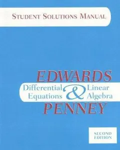 USED-Differential Equations & Linear Algebra, Student Solutions Manual by Henry Edwards (Paperback)