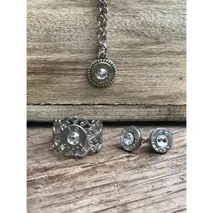 9mm bullet jewelry set