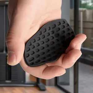 Ergonomic Non-Slip Fitness Grip, 1 Pair Rubber Hand Grips for Exercise Machines, Ideal for Home Gym Workouts & Finger Strengthening, Hand Grip Strengthener